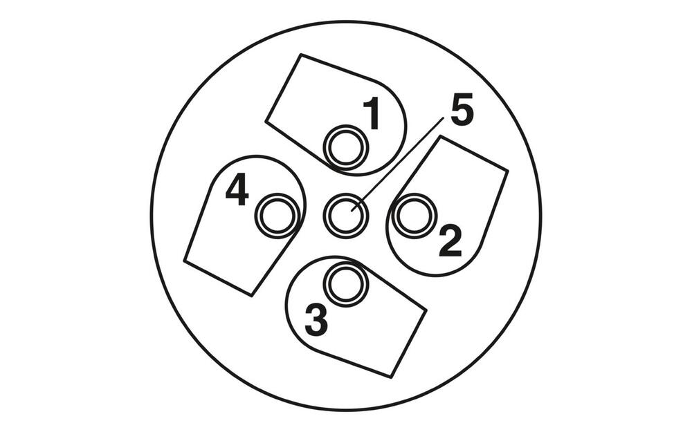 Phoenix Contact SACC Ronde (Industrial) Connector - 1542965