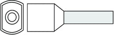 Klemko KL-D Wire End Sleeve - 727500 [500 Pieces]