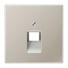 Aparamenta Jung Aluminio/Acero dorado/Insertos cromados - ES2969-1UA