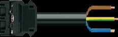 Wago Winsta Midi Patch Cord Adjustable Building Installation - 771-9993/3207-401
