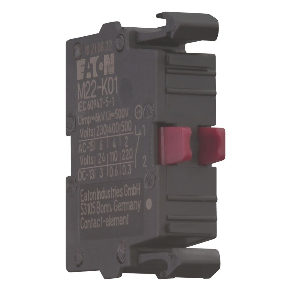 EATON INDUSTRIES RMQ-Titan Auxiliary Contact Block - 216378 [2 Pieces]