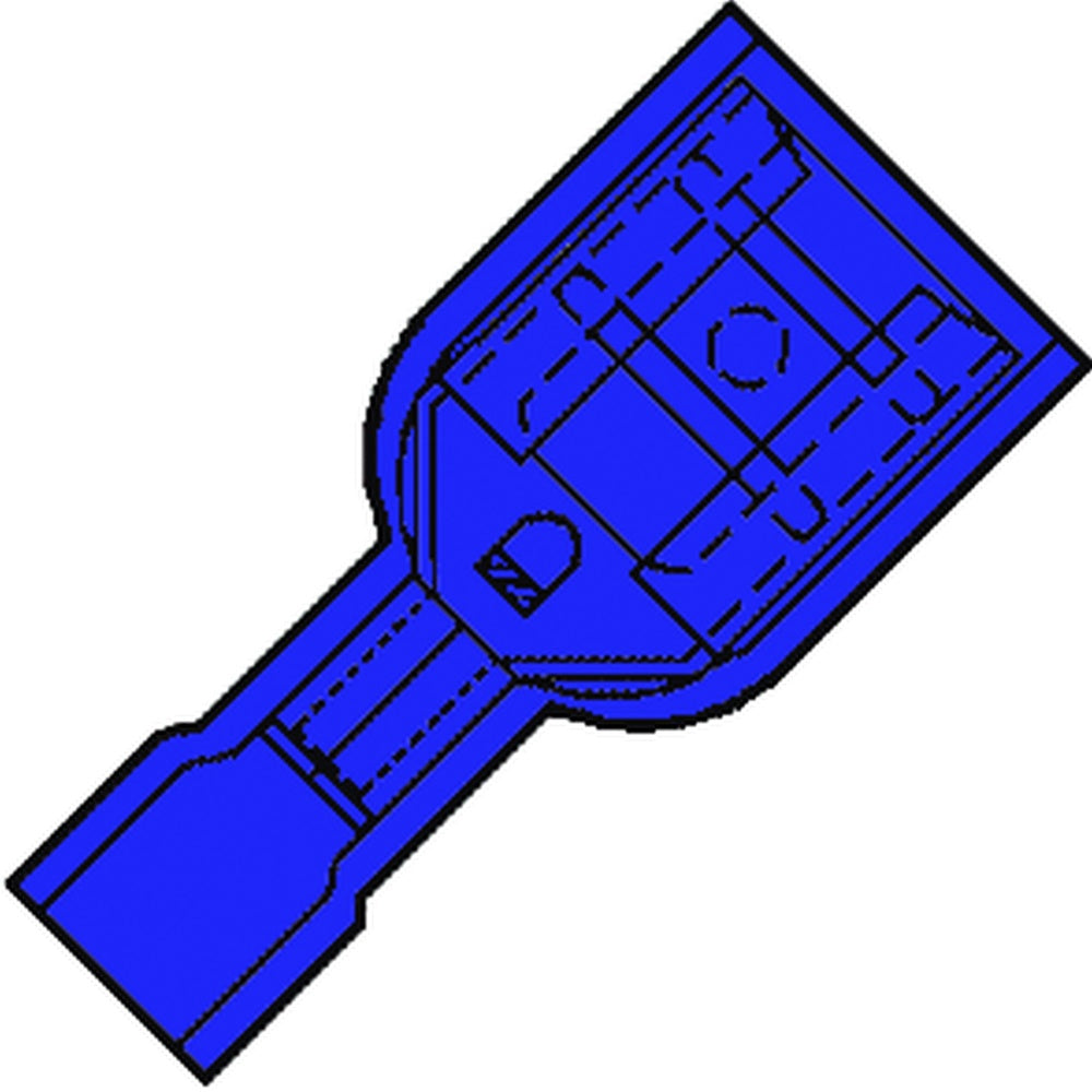 Klemko IS Core Connector round/flat - 101277 [100 Pieces]