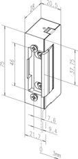 Assa Vema Electric Door Lock - 10001240