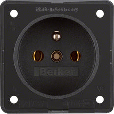 Hager Berker Integro Wall Outlet (WCD Switchgear) - 9619505