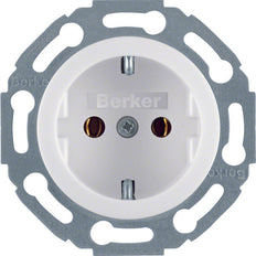 Hager Berker 1930/toma De Pared De Cristal (interruptor WCD) - 414520