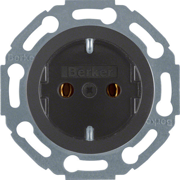 Hager Berker 1930/Glass Wall Outlet (WCD Switchgear) - 474521