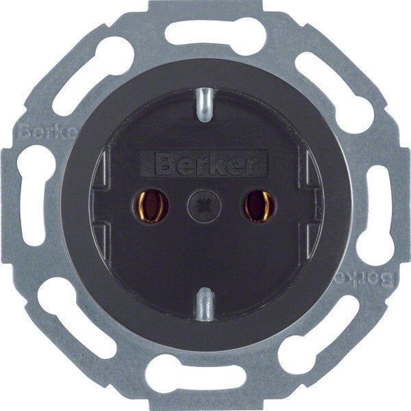 Hager Berker 1930/toma De Pared De Cristal (interruptor WCD) - 474521