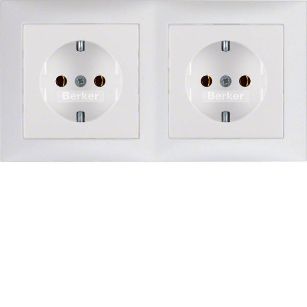 Hager Berker S.1/B.3/B.7 Wall Outlet (WCD Switchgear) - 47209909