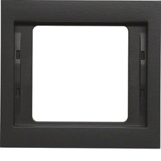 Hager Berker K.1 Cover Frame Switchgear - 13137006 [2 Pieces]
