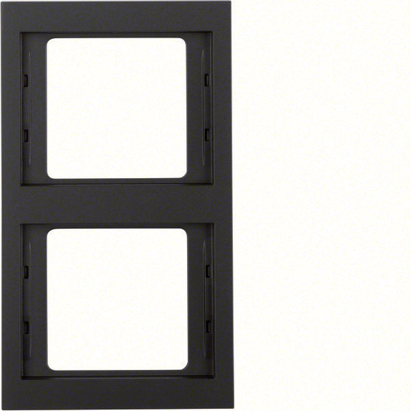Hager Berker K.1 Cover Frame Switchgear - 13237006