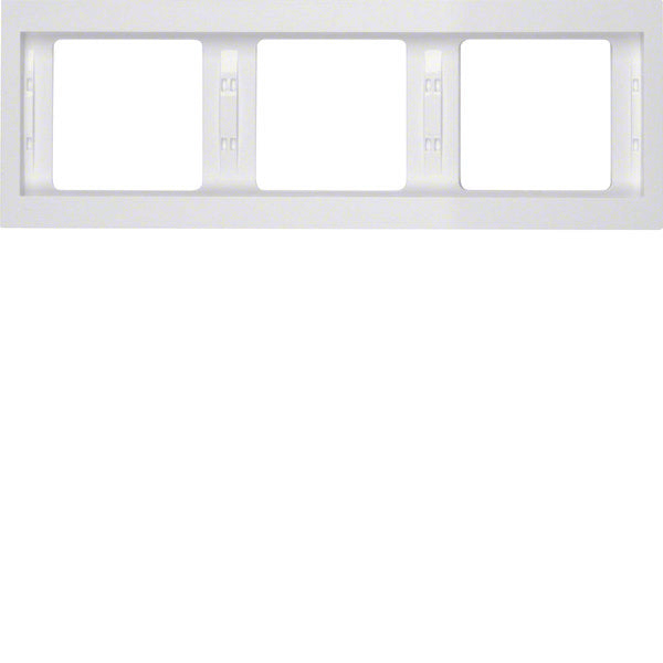 Hager Berker K.1 Cover Frame Switchgear - 13737009