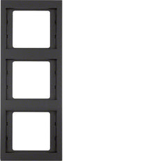 Hager Berker K.1 Cover Frame Switchgear - 13337006
