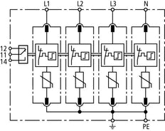 DEHN Protector Contra Sobretensiones DEHNguard - 952405