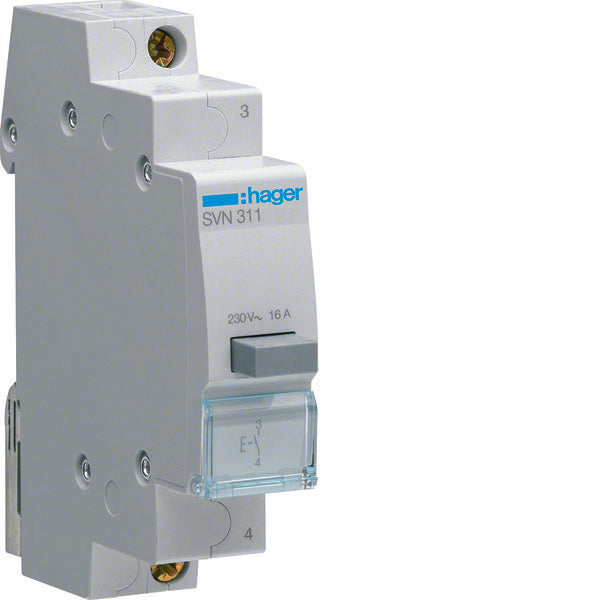 Hager Signal Modules & Pushbuttons Pushbutton Modular - SVN311