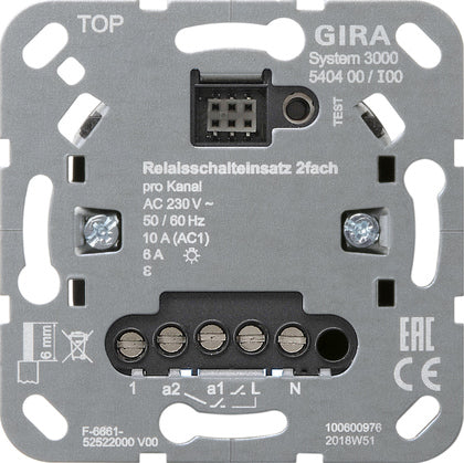 Interruptor electrónico Gira System 3000 (completo) - 540400