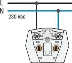 Niko Original Wall Outlet Box (WCD Switchgear) - 100-67410