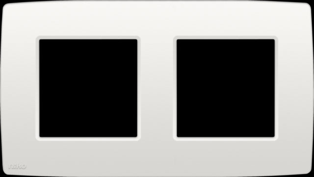 Niko Original Cubierta Marco Conmutador - 101-76800 [2 Piezas]