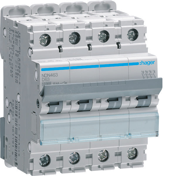 Hager NDN Circuit Breaker - NDN463