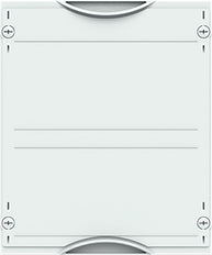 ABB Comfortline, Twinline, Triline Unidad Empotrada Vacía - 2CPX041725R9999