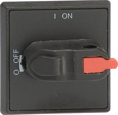 ABB IP54 Padlockable Selector Handle OT16-125FT Black - 1SCA105234R1001