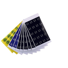 Weidmuller Etiquetas Impresas Texto Tira Hoja - 1707350005 [10 Piezas]