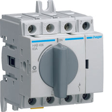 Interruptor-seccionador Hager HAB - HAB406