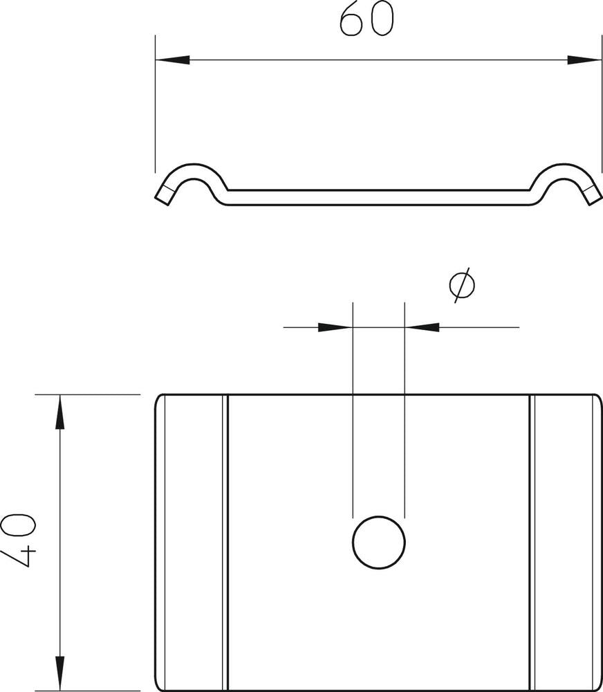 OBO GR-Magic Mounting Material Cable Support System - 6015271 [50 Pieces]