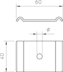 OBO GR-Magic Mounting Material Cable Support System - 6015271 [50 Pieces]
