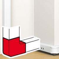Legrand DLP Vertical Corner Piece Wall channel - 75642