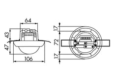 BEG Luxomat Motion Switch (Complete) - 92149