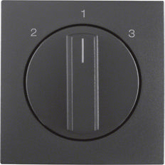 Hager Berker S.1/B.3/B.7 Control Element/Central Plate Switchgear - 1084160600