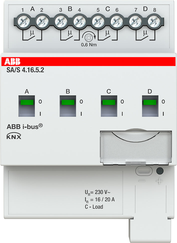 ABB Busch-Jaeger Interruptor Actuador Sistema Bus - 2CDG110266R0011