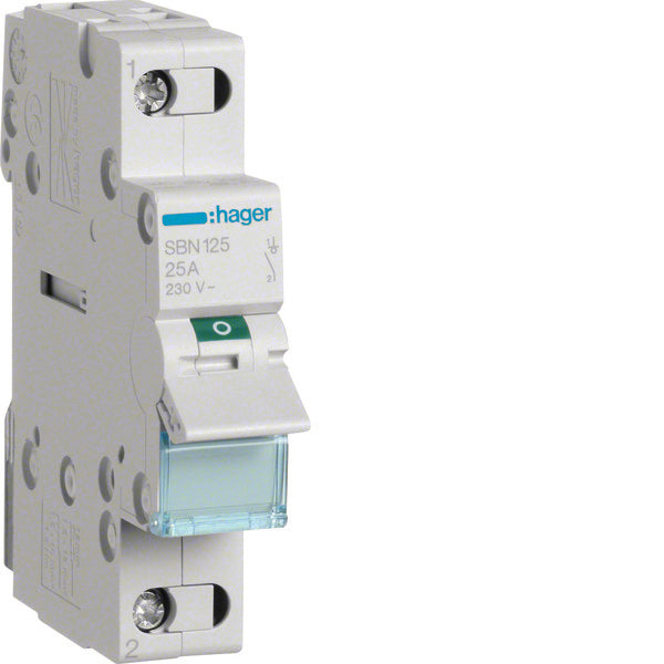 Hager SBN Flush-Mounting Switch Modular - SBN125