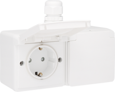 Niko New Hydro Wall Outlet Box (WCD Switchgear) - 701-37848