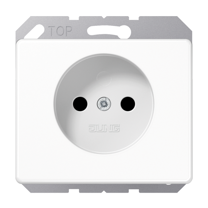 Jung SL500 Wall Outlet Box (WCD Switchgear) - SL511NKIWW