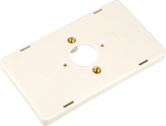 ABB 3611 Caja De Junction Fijación Tapa Con M4 Bushings - 1SPA007160F9180 [2 Piezas]