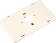 ABB 3611 Caja De Junction Fijación Tapa Con M4 Bushings - 1SPA007160F9180 [2 Piezas]