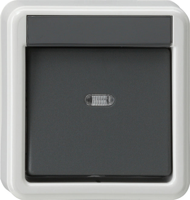 Gira Splashproof Surface-Mounted Installation Switch - 010235
