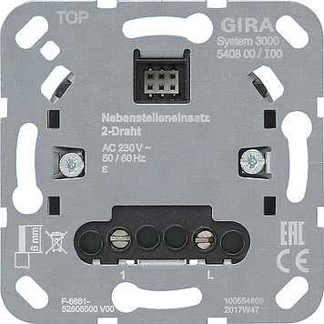 Interruptor electrónico Gira System 3000 (completo) - 540800