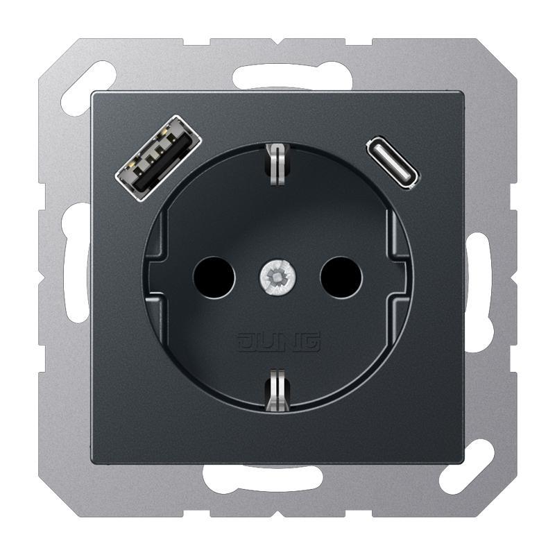 Jung Wall Outlet Box (WCD Switchgear) - A1520-15CAANM