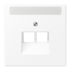 Jung LS RANGE Inset Plate Switchgear - LS969-2NAUAWWM