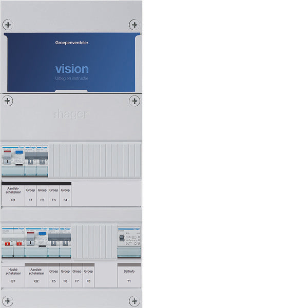 Hager VISION Installation Cabinet - VKG22E-T