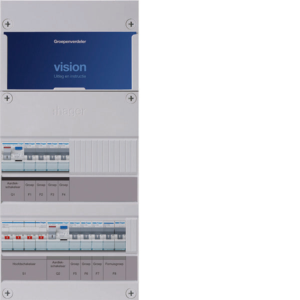 Hager VISION Installation Cabinet - VKG430L-F