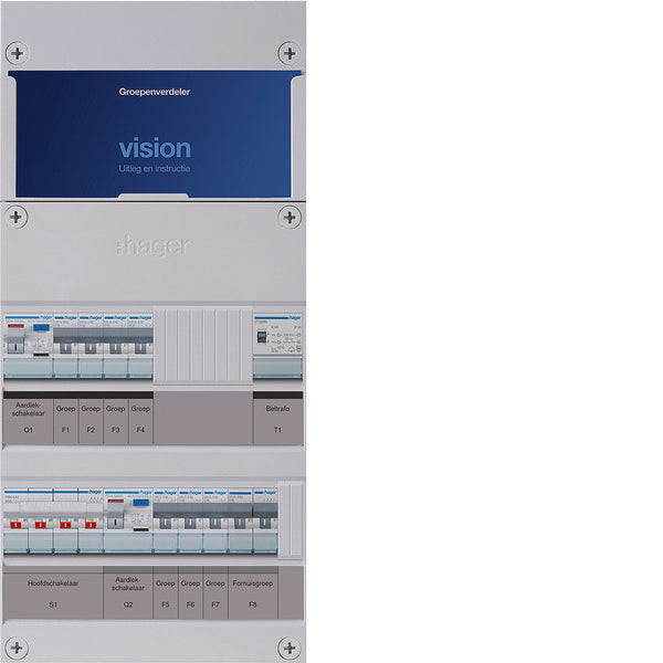 Hager VISION Installation Cabinet - VKG430L-FT