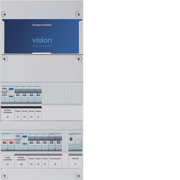 Hager VISION Installation Cabinet - VKG43E-FT
