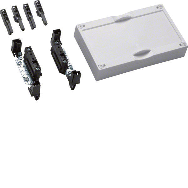 Hager Univers Flush-Mounted Unit With track Systems - UE11E0