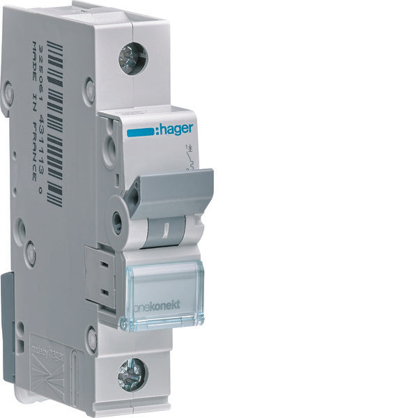 Hager MCN Circuit Breaker - MCN102