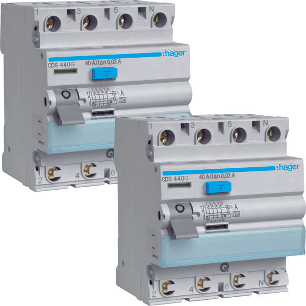 Dispositivo De Corriente Residual Hager VISION - VKS16S