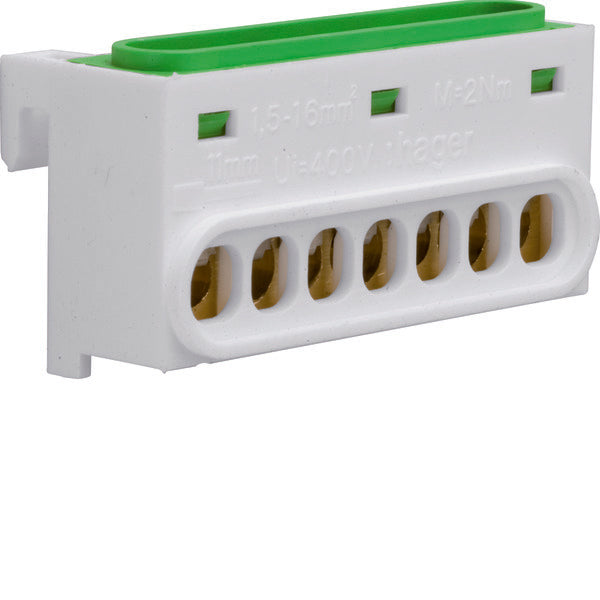 Hager Mini Distribution Terminal For Main Cable - GZ07E [2 Pieces]