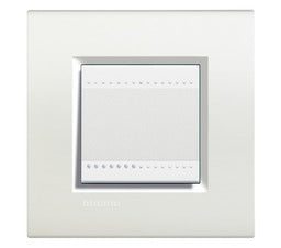 Legrand Bticino Cover Frame Switchgear - BTLNA4802BI [2 Pieces]